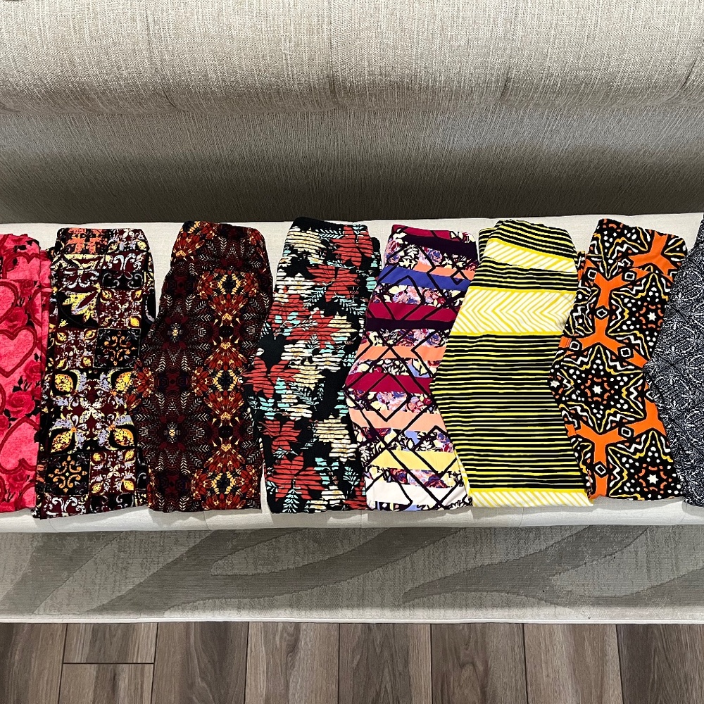 Lularoe Leggings One Size Bundle of 8